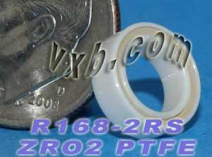 R168-2RS Full Ceramic Bearing 1/4" x 3/8" x 1/8" Miniature Bearing - Buy Bearings online