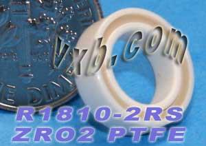 R1810-2RS Full Ceramic Bearing 5/16" x 1/2" x 5/32" ZrO2 Bearing - Buy Bearings online