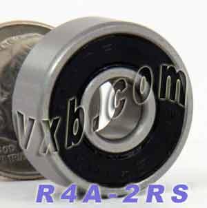 R4A-2RS Bearing 1/4" x 3/4" x 9/32" - Sealed - Miniature - Buy Bearings online