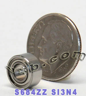 S684ZZ Ceramic Premium ABEC-5 Bearing Shielded 4x9x4 Bearing - Buy Bearings online