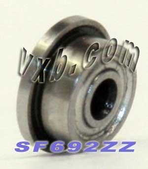 SF692ZZ Flanged Bearing Shielded Stainless Steel 2x6x3 Bearing - Buy Bearings online