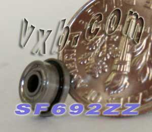 SF692ZZ Flanged Bearing Shielded Stainless Steel 2x6x3 Bearing - Buy Bearings online