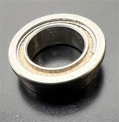 SFR156TT ABEC-3 Stainless Steel Flanged Bearing 3/16" x 5/16" x 1/8" - Buy Bearings online