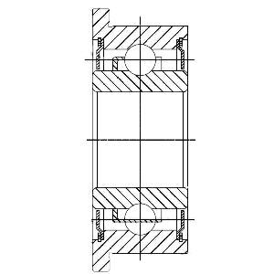 SFR2-5-2TS EZO Flanged Bearing 1/8" x 5/16" x 9/64" Made in Japan - Buy Bearings online