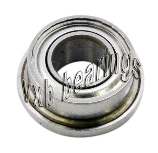SFR2ZZ ABEC3 OIL Flanged Stainless Steel Bearing 1/8" x 3/8" x 5/32" - Buy Bearings online