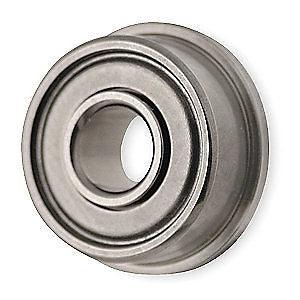 SFRW166ZZ Flanged Bearing Shielded 3/16" x 3/8" x 1/8" - Buy Bearings online