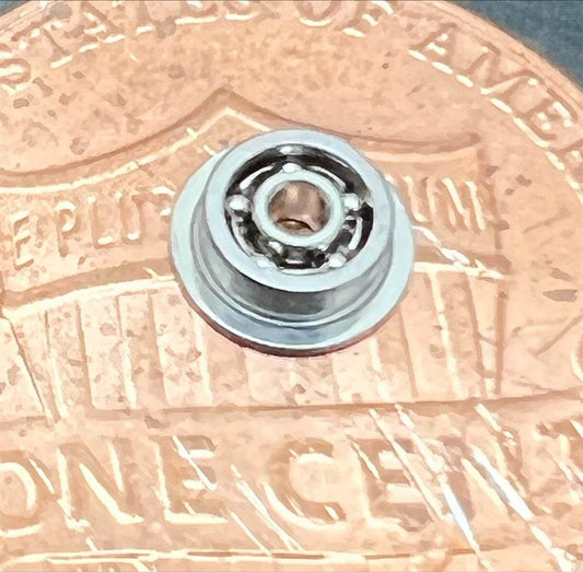 SSRIF21/2 Flanged Miniature Bearing 0.0469" x 0.1562" x 0.0625" - Buy Bearings online