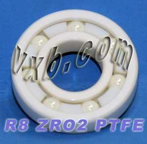 Wide R8 Full Ceramic Bearing 1/2" x 1-1/8" x 5/16" White ZrO2 - Buy Bearings online