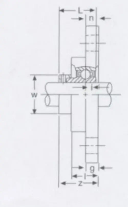 12mm Stainless steel Flange Bearing SSUFL001 Eccentric Collar Locking Two-Bolt Flange - Buy Bearings online