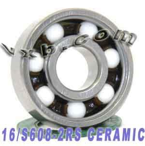 16 inline/Rollerblade Chrome Steel Sealed Hybrid Ceramic Ball Bearings - Buy Bearings online