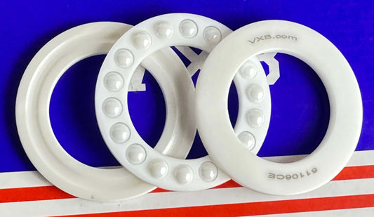 Full Ceramic 51106 Zr02/Zr02 Thrust Ball Bearing 30x47x11mm - Buy Bearings online