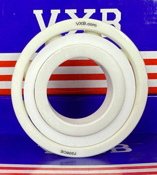 7206 Full Ceramic ZrO2 Ball Bearing 30x62x16mm - Buy Bearings online