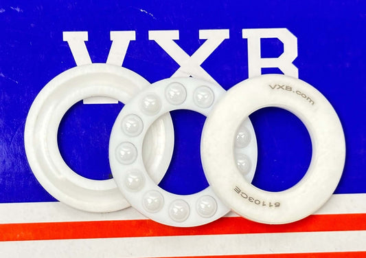 Full Ceramic 51103 Zr02/Zr02 Thrust Ball Bearing 17x30x9mm - Buy Bearings online