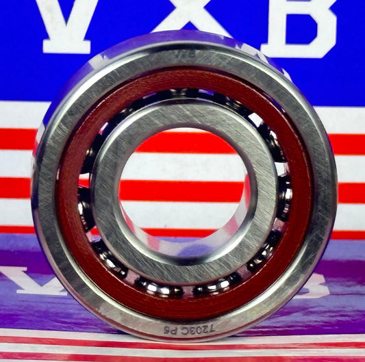 7203C P5 High precision Angular Contact Bearing ABEC-5 17x40x12mm - Buy Bearings online
