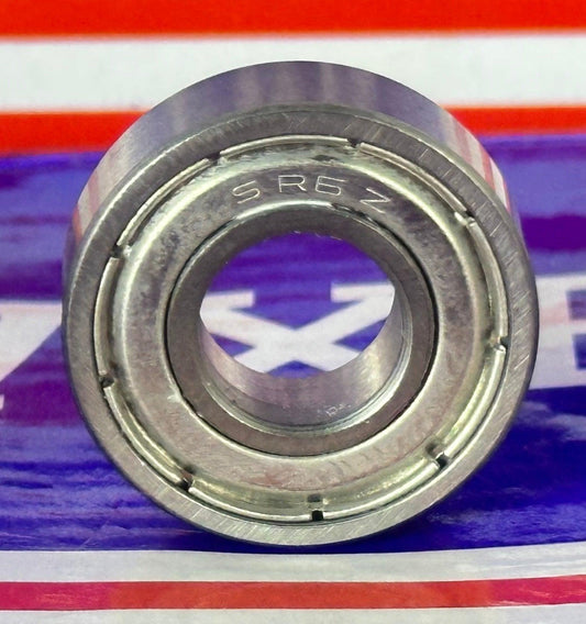 SR6ZZ High Temperature Bearing - 500°F Rated - 3/8" x 7/8" x 9/32" - Buy Bearings online