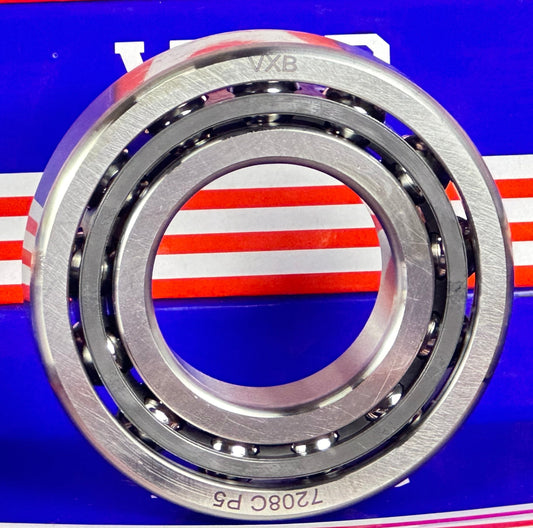 7208C P5 ABEC-5 Quality High Precision Angular Contact Bearing 40x80x18mm - Buy Bearings online