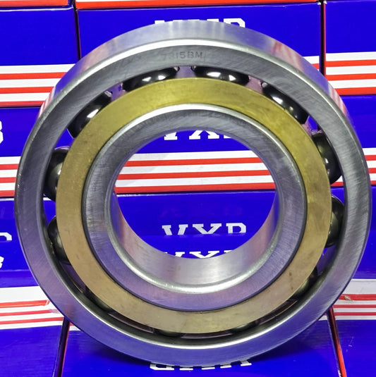 7315BM Angular Contact bearing Bronze Cage 75x160x37 - Buy Bearings online