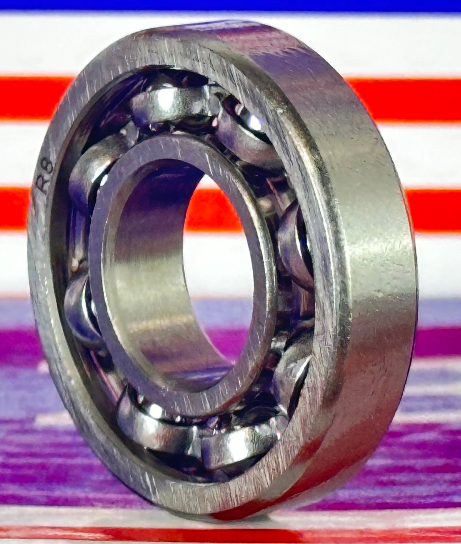 R8 Open Ball Bearing 1/2" x 1-1/8" x 1/4" - Miniature - Buy Bearings online