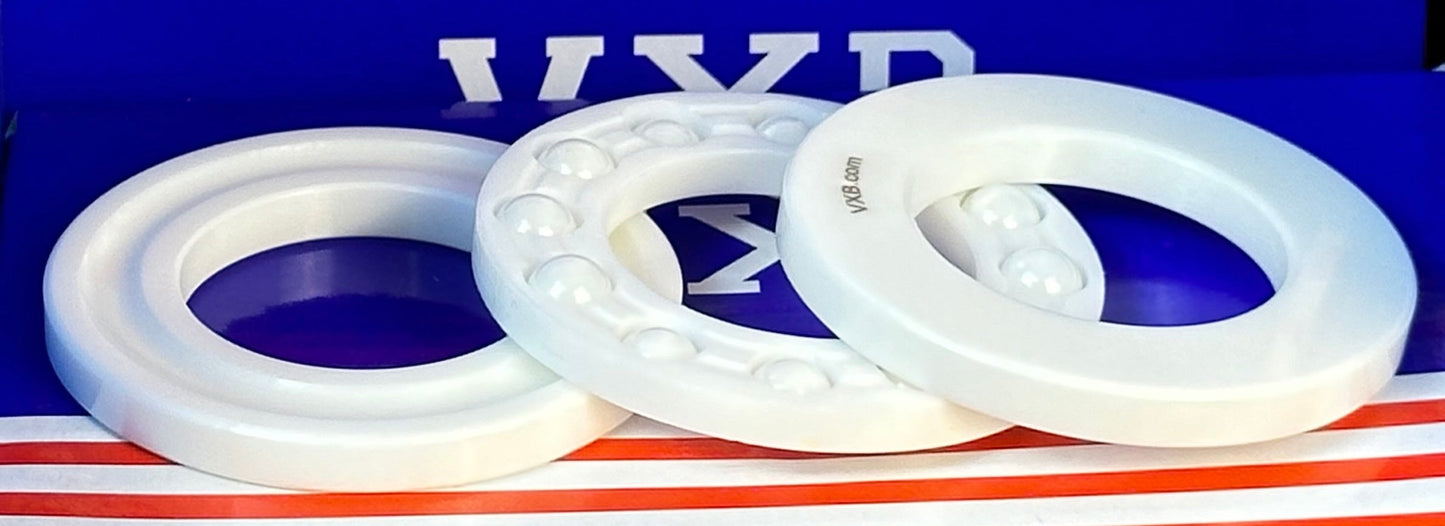Full Ceramic 51206 ZrO2 Thrust Bearing 30x52x16mm - Buy Bearings online