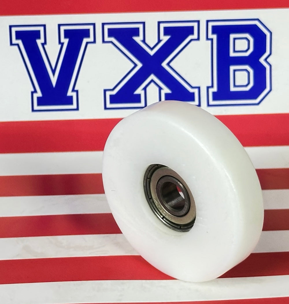 8mm Bore Bearing - 50mm White Plastic Tire 8x50x12mm - Buy Bearings online