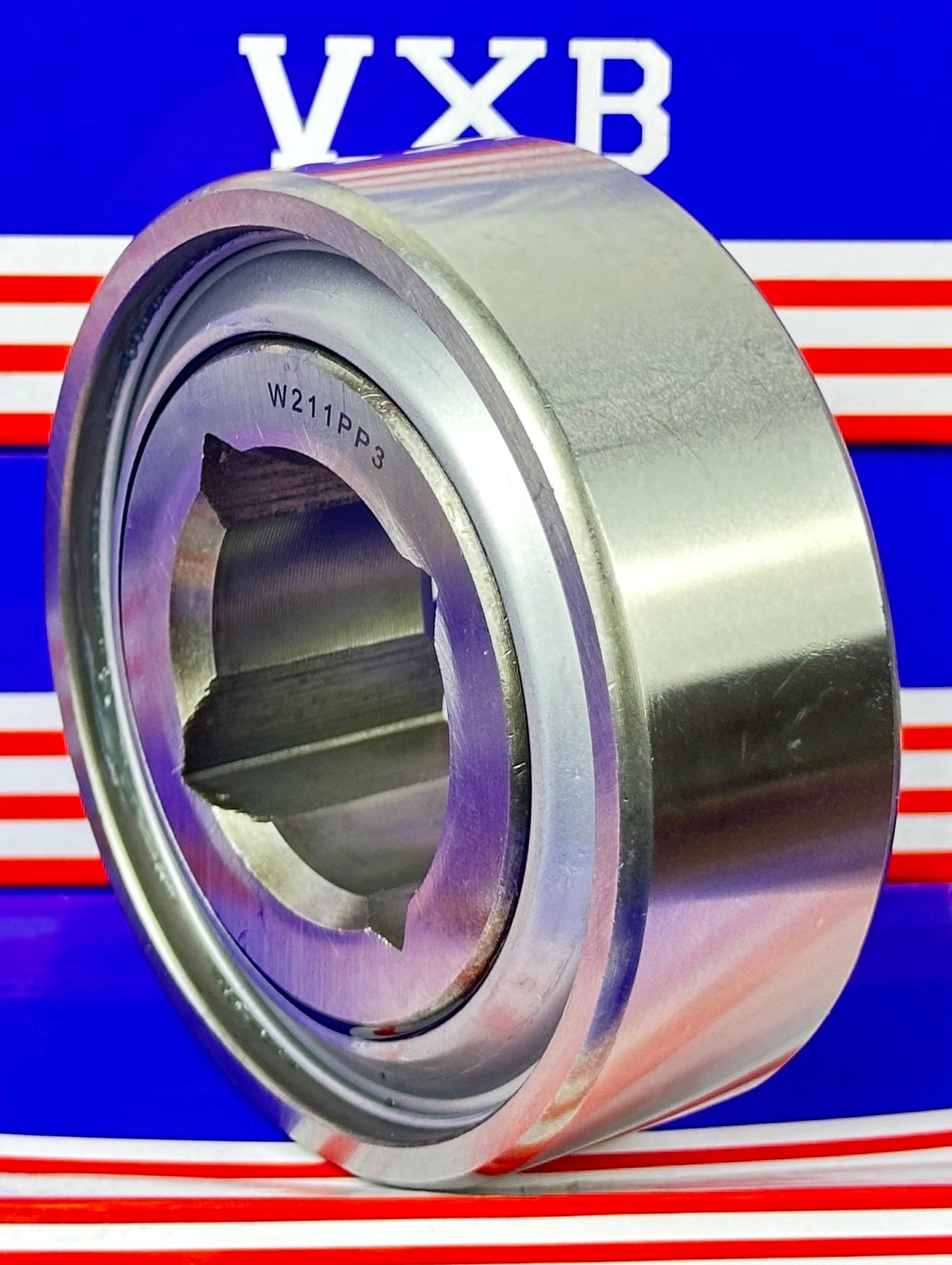 W211PP3 Two Triple Lip Seals Square Bore 1-1/2" Bore Bearing - Buy Bearings online