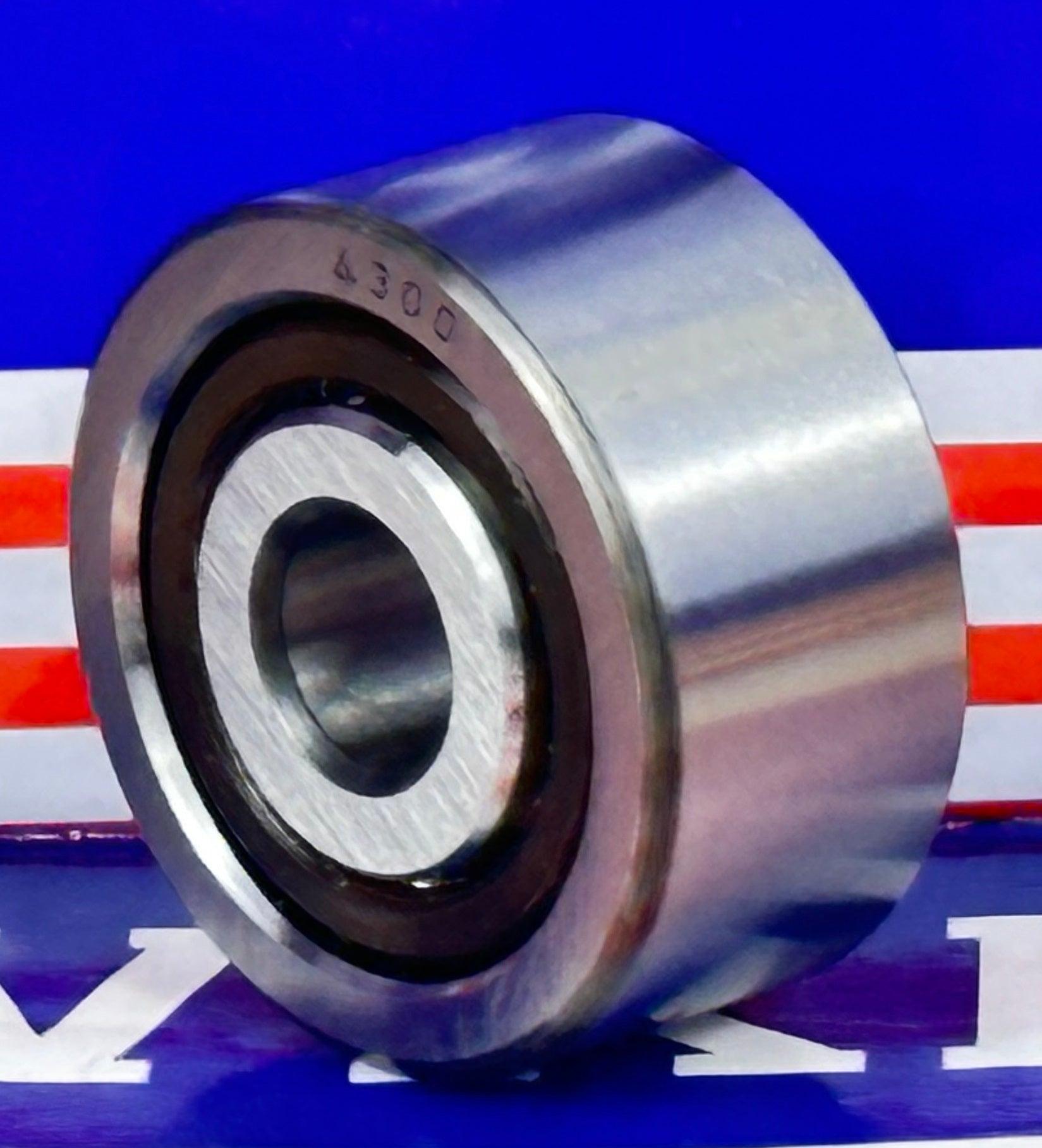 4300 Deep Groove Ball Bearing, 2-Row, Open 10x35x17mm - Buy Bearings online