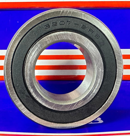 3207-2RS Bearing - Angular Contact - Sealed 35x72x27mm - Buy Bearings online