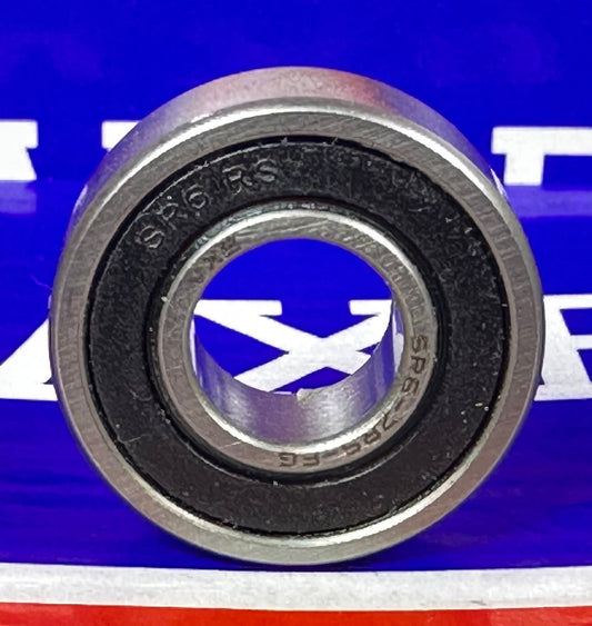 SR6-2RS Food Grade Stainless Steel Sealed Bearing 3/8" x 7/8" x 9/32" - Buy Bearings online