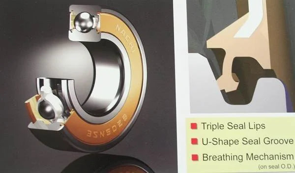 6008-2NSENR Nachi Bearing Sealed C3 Snap Ring Japan 40x68x15 Bearing - Buy Bearings online