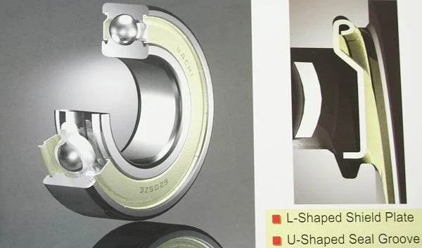 6008ZZENR Nachi Bearing 40x68x15mm Double Shielded C3 Snap Ring Japan Made - Buy Bearings online