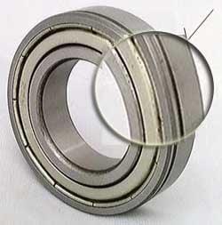 6008ZZN Shielded Bearing - Snap Ring Groove 40x68x15mm - Buy Bearings online