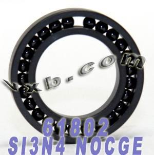 61802 Full Complement Full Ceramic Bearing 15x24x5 Si3N4 - Buy Bearings online
