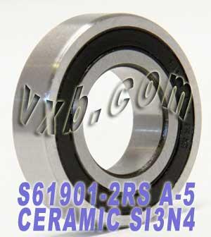 61901-2RS Ceramic Bearing 12x24x6mm Stainless Steel Sealed ABEC-5 Bearing - Buy Bearings online