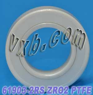 61903-2RS Full Ceramic Sealed Bearing 17x30x7 ZrO2 - Buy Bearings online