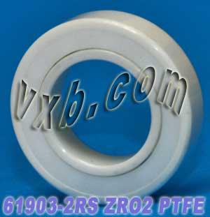 61903-2RS Full Ceramic Sealed Bearing 17x30x7 ZrO2 - Buy Bearings online