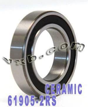 61905-2RS Hybrid Ceramic Ball Bearing 25x42x9 Sealed Si3N4 Bearing - Buy Bearings online