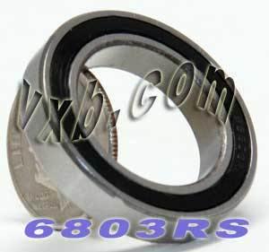 6803RS Bearing - Sealed Bearing 17x26x5mm - Buy Bearings online