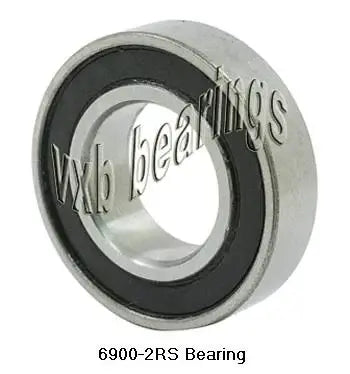 6900-2RS Ball Bearing - Deep Groove 6900RS - 10x22x6mm - Buy Bearings online