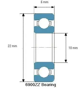 Premium 6900ZZ Bearing Deep Groove 6900ZZ - Buy Bearings online