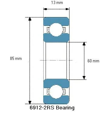 6912-2RS Bearing Deep Groove 6912-2RS - Buy Bearings online