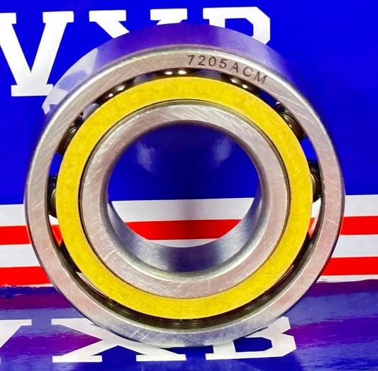 7205ACM Angular Contact bearing Bronze Cage 25x52x15mm - Buy Bearings online