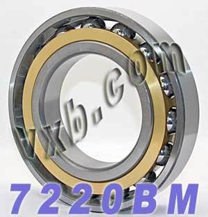 7220BM Angular Contact Bearing 100x180x34 Large - Buy Bearings online
