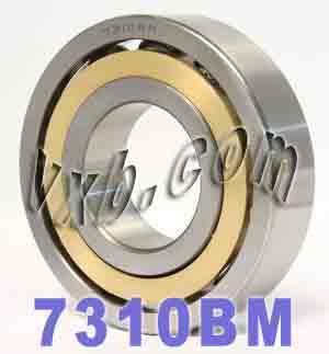 7310BM Angular Contact Bearing Bronze Cage 50x110x27mm - Buy Bearings online