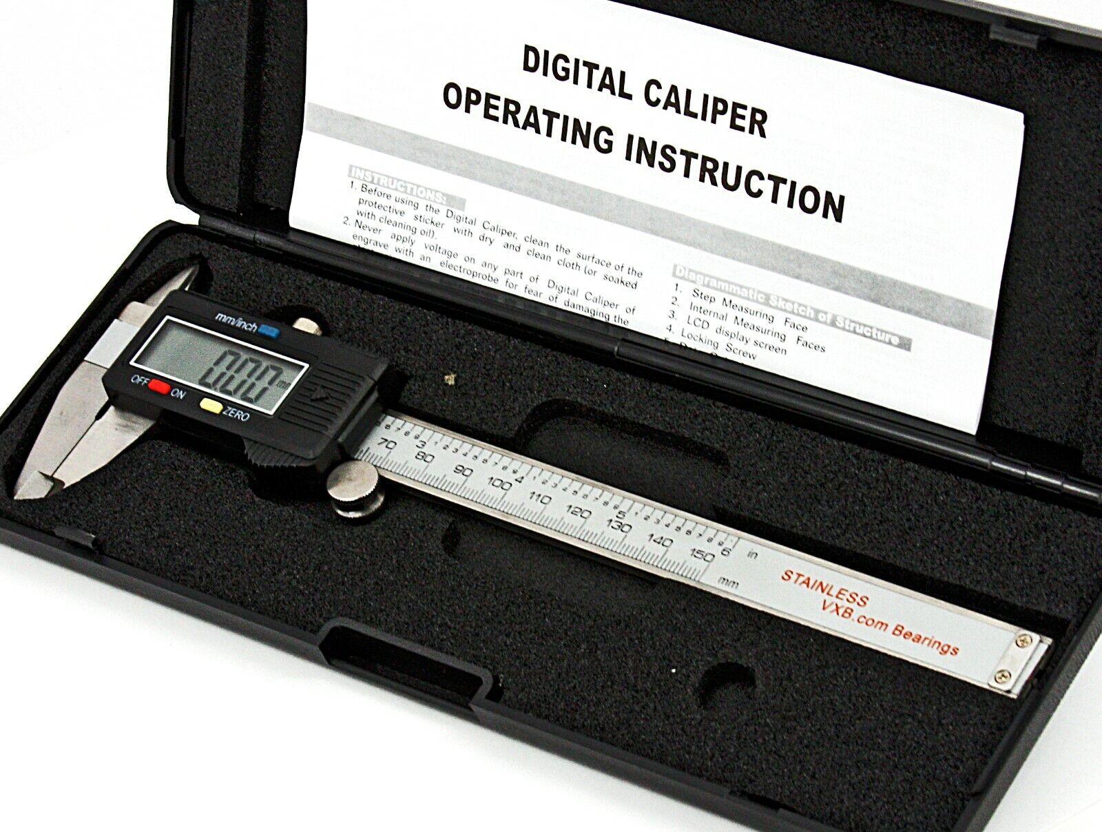 Digital Vernier Caliper - Bearing ID & OD Measuring Tool - LCD Display - Buy Bearings online