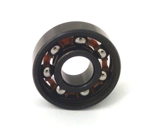 Chrome Steel 608B Miniature Open Ball bearing - Nylon Cage 8x22x7mmm - Buy Bearings online