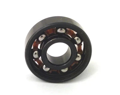 Chrome Steel 608B Miniature Open Ball bearing - Nylon Cage 8x22x7mmm - Buy Bearings online