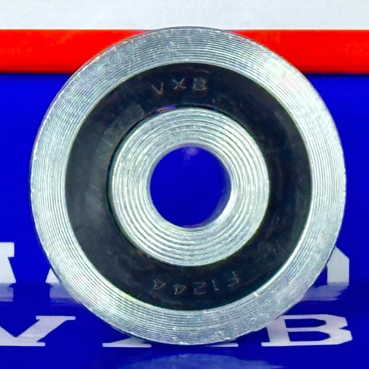 F1244 Flanged Bearing - Full Complement - 3/8" x 1-3/8" x 1/2" - Buy Bearings online