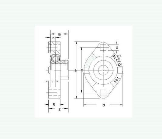 FHSFLCTQ202-10 Bearing Flange Ductile Flush 2 Bolt 9/16 - Buy Bearings online