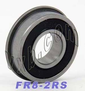 Flanged Sealed Bearing FR8-2RS 1/2" x 1-1/8 x 5/16" - Buy Bearings online