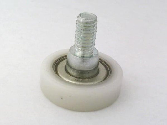 Flat Nylon Ball Bearing - 20mm White Plastic Tire for sliding doors & windows - Buy Bearings online
